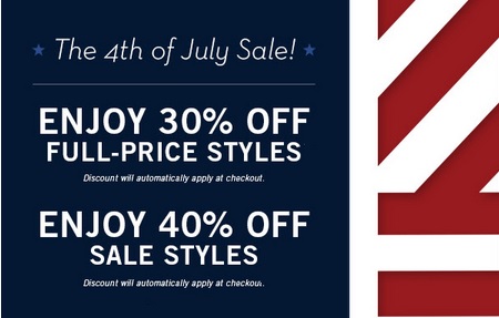 Coupon for: Perry Ellis, 4th of July Sale ...